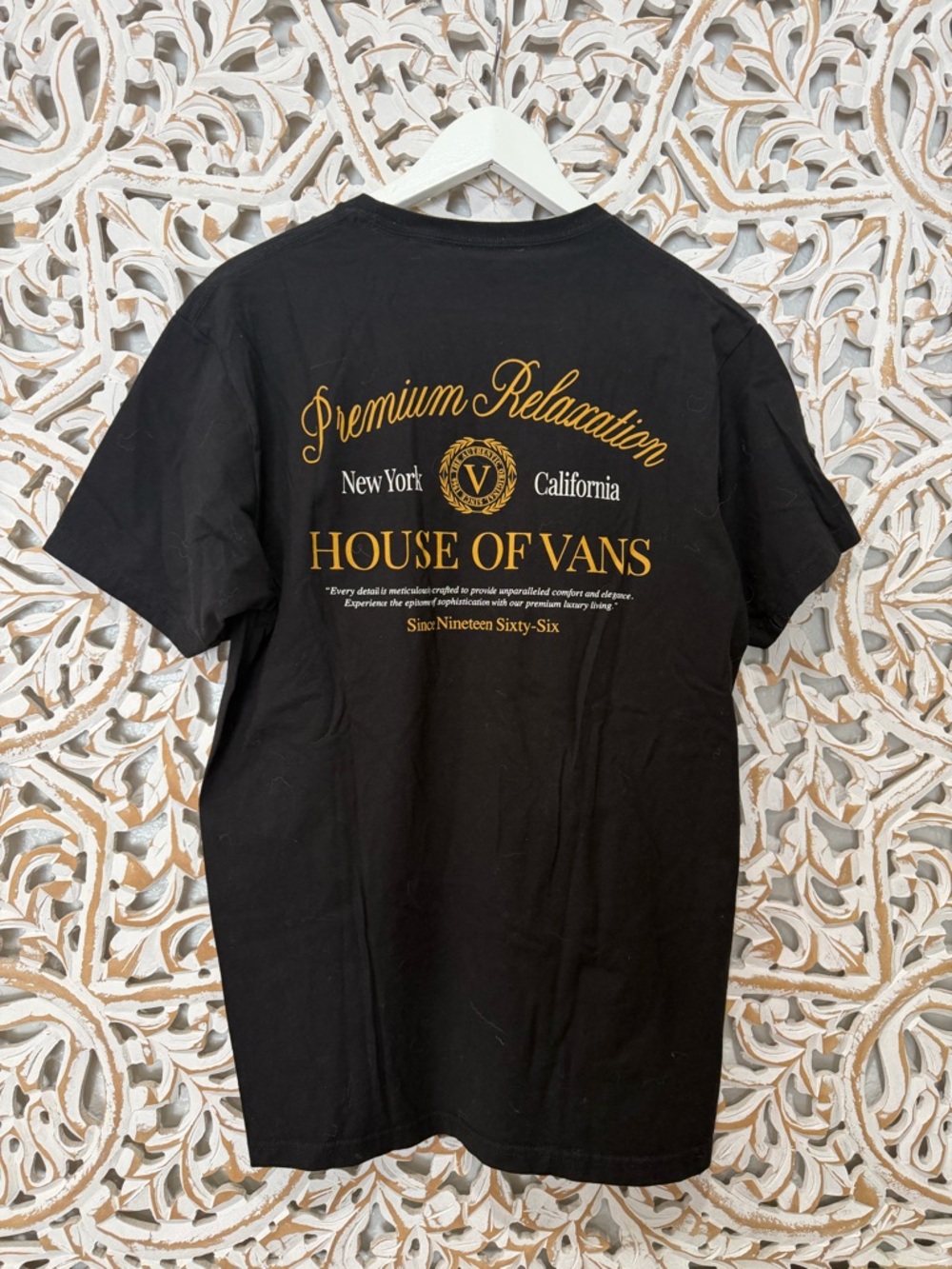 Vans Premium Relaxation Black Graphic Tee